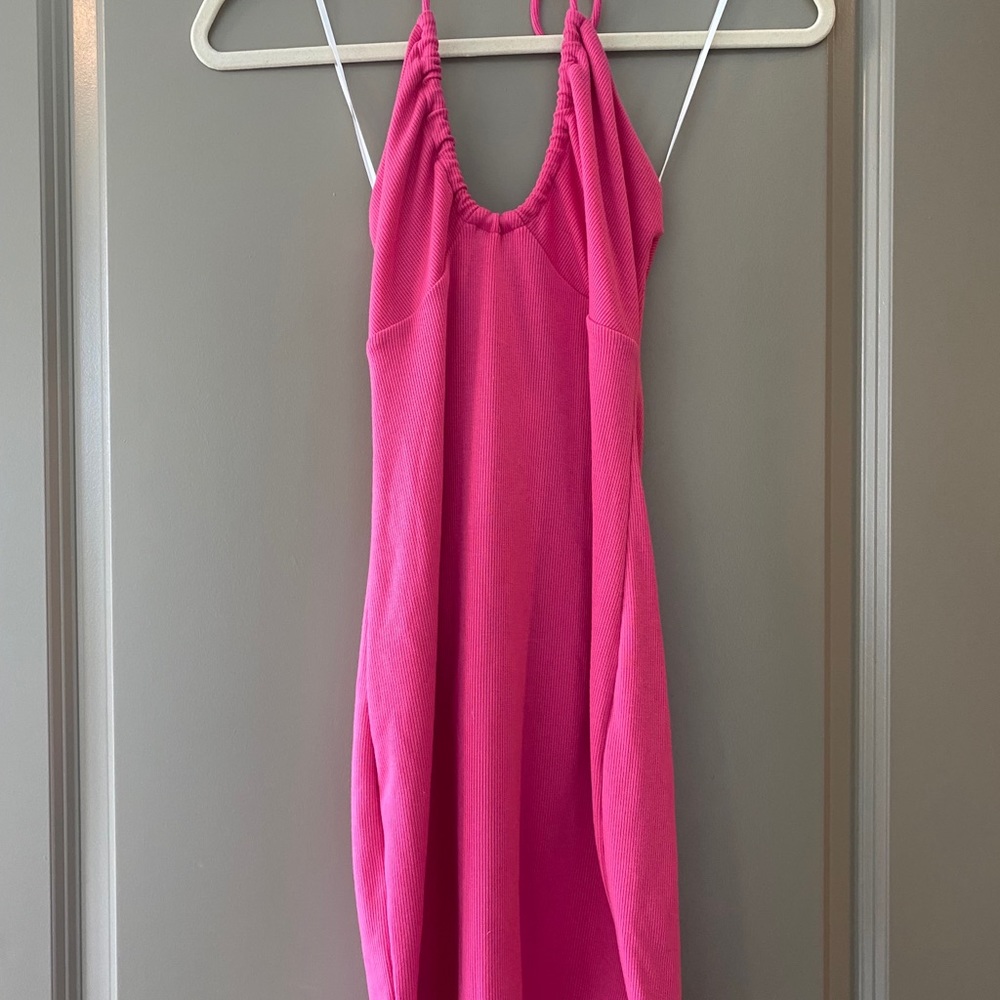 princess polly clarke mini dress in pink